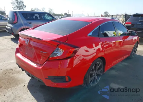 2020 Honda Civic Sport from USA, damaged, VIN 2HGFC2F86LH569835